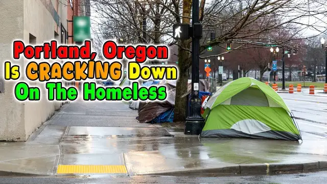 'Video thumbnail for Portland Finally Enforces Laws On Homeless'