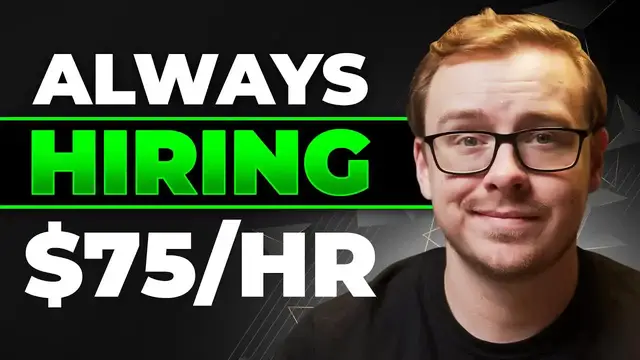 'Video thumbnail for shane hummus: remote job openings in 2025: always hiring companies, work from home careers'