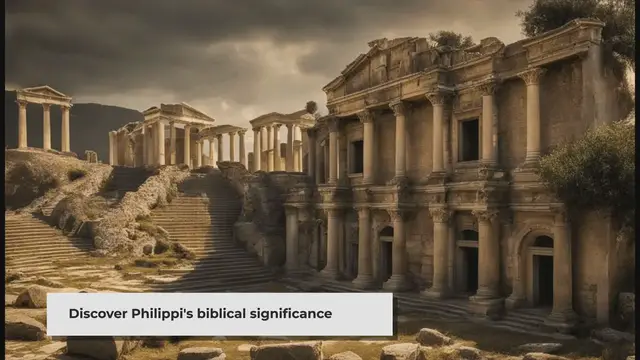 'Video thumbnail for Discover Philippi: A Hidden Treasure in History'