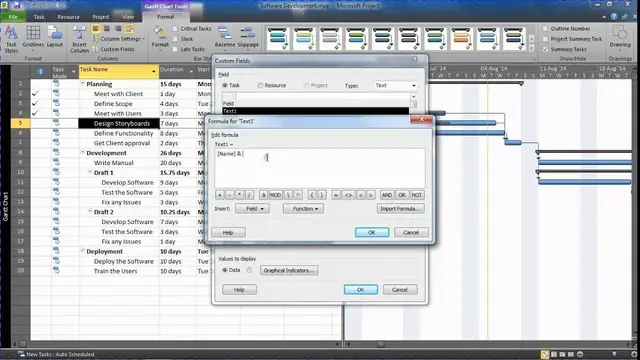 'Video thumbnail for Display Multiple Fields Next to Project Task Bars'