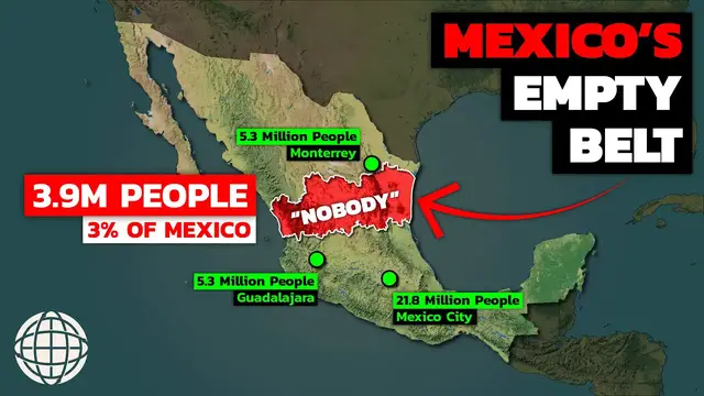 'Video thumbnail for Why "Nobody" Lives In This HUGE Area Of Mexico'