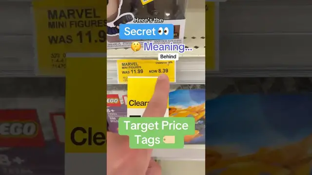 'Video thumbnail for Target Price Tag Secrets: Decode Discount Codes & Find the Best Deals'