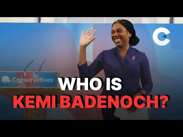 'Video thumbnail for Who is the new Tory leader Kemi Badenoch and what does she stand for?'