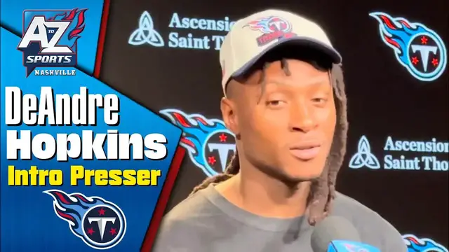 'Video thumbnail for DeAndre Hopkins is Confident in Ryan Tannehill and the Titans'
