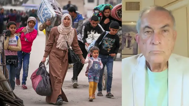 'Video thumbnail for Israel systematically pushing Palestinians into a 'concentration zone' in Gaza: Gideon Levy'