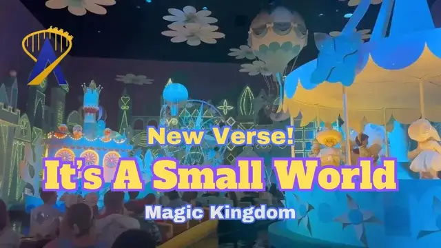 'Video thumbnail for New Verse Added To It's A Small World For Disneyland's 70th Anniversary'