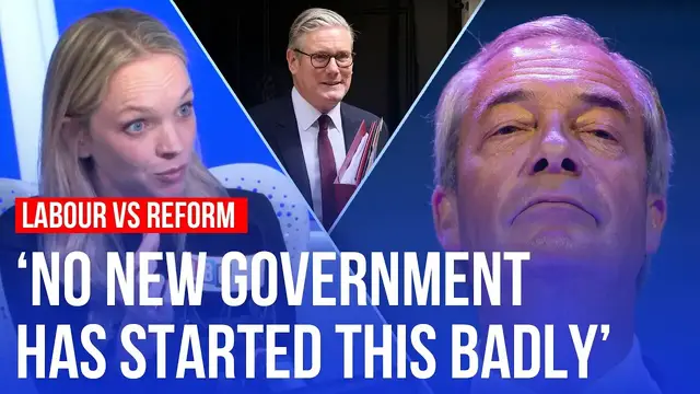 'Video thumbnail for Farage beats Reeves on the economy | LBC poll explained'