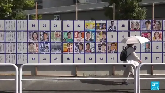 'Video thumbnail for Japan heads to the polls for Upper House elections'
