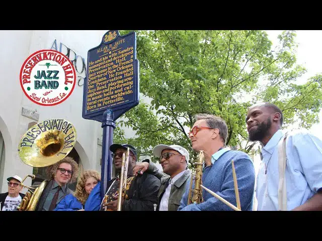 'Video thumbnail for Preservation Hall Jazz Band Performs "Take My Hand, Precious Lord" in Pottsville, PA - May 11, 2024'