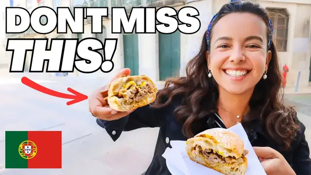 'Video thumbnail for 7 UNEXPECTED FOODS TO TRY IN LISBON! | what to eat in Lisbon and where 🇵🇹 (Portuguese food tour)'