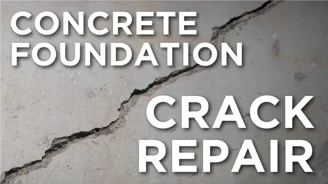 'Video thumbnail for How to Fix Cracks in a Concrete Foundation (SUPER STRONG)'