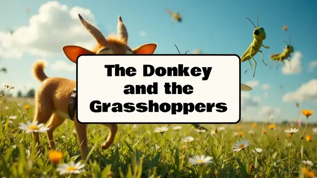 'Video thumbnail for The Donkey and the Grasshoppers'