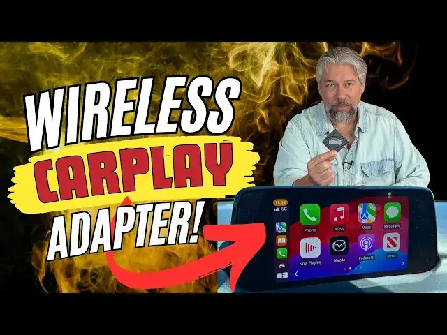 'Video thumbnail for BINIZE Wireless Apple CarPlay Adapter - DEMO & REVIEW'