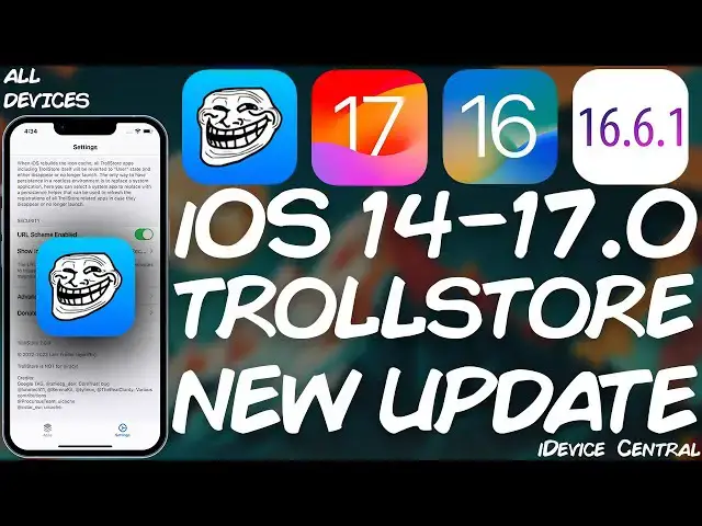 'Video thumbnail for iOS 15 - 16.6.1 / 17.0 TROLLSTORE 2 (All Devices) NEW RELEASE! Update to v2.0.13 Right Now!'