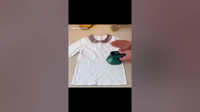 'Video thumbnail for Travel-Friendly Handheld Clothes Iron | Mini Iron with Compact Design | 🔗 Link is in Description'