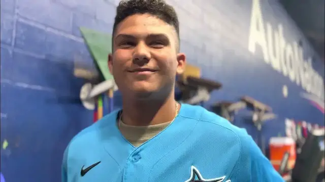 'Video thumbnail for Entrevista con José Salas prospecto de los Marlins'