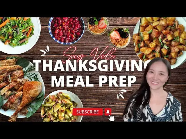 'Video thumbnail for Sous Vide Thanksgiving Meal Prep for a Stress-Free Holiday'