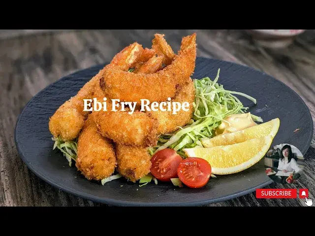 'Video thumbnail for How to make Japanese Ebi Fry| Deep Fried Shrimp| Super Crispy'