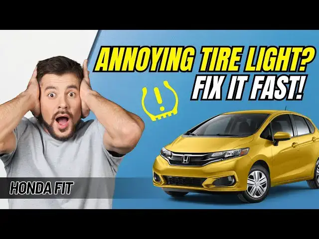 'Video thumbnail for 2008–2020 Honda Fit Tire Pressure TPMS Light Reset Guide – Quick Fix for Dashboard Warning'