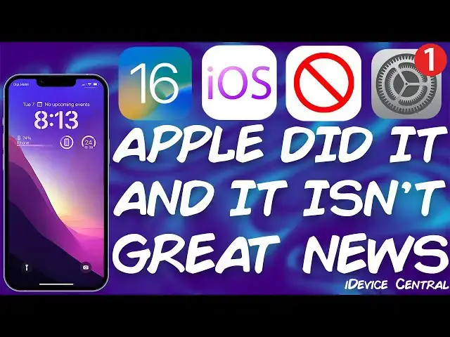 'Video thumbnail for Apple finally did it, and It's BAD News for iOS Beta users!'