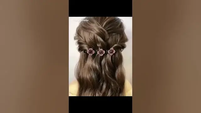 'Video thumbnail for Fashionable Hair Bling Clips | Sparkly Hair Clips for Styling | 🔗 Link is in Description | #shorts'