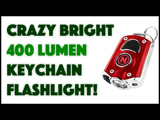 'Video thumbnail for NEBO MYCRO Keychain Flashlight - REVIEW'