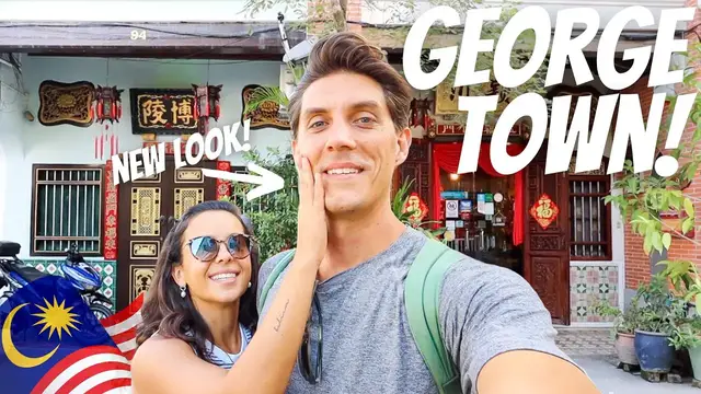 'Video thumbnail for WHY YOU HAVE TO VISIT GEORGE TOWN! 🇲🇾 (incredible food, local markets & cool vibes!)'