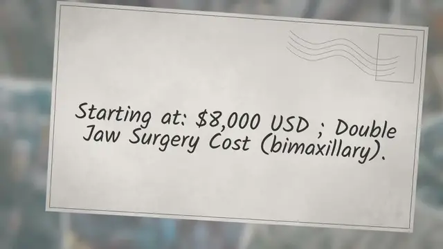'Video thumbnail for orthognathic Jaw surgery Cost In Mexico'
