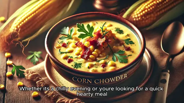 'Video thumbnail for Corn Chowder'