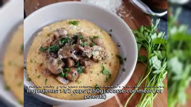 'Video thumbnail for Polenta ticinese Recipe'