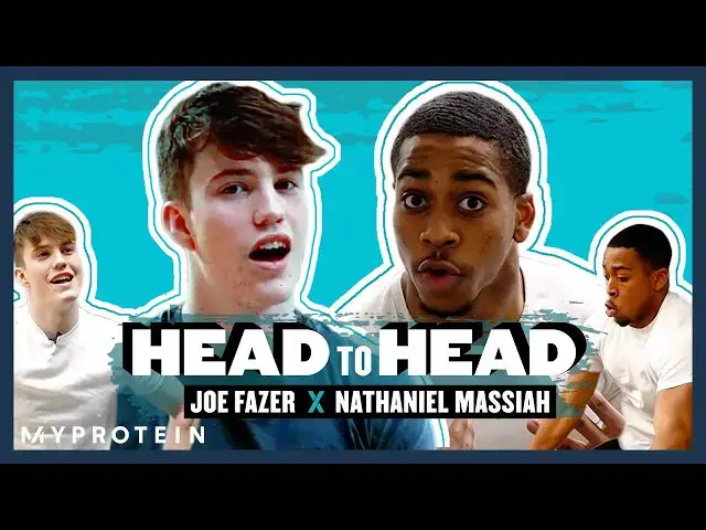 'Video thumbnail for Who's The King Of The Gym? @JoeFazer Vs. @OfficialNathanielMassiah | Head To Head | Myprotein'