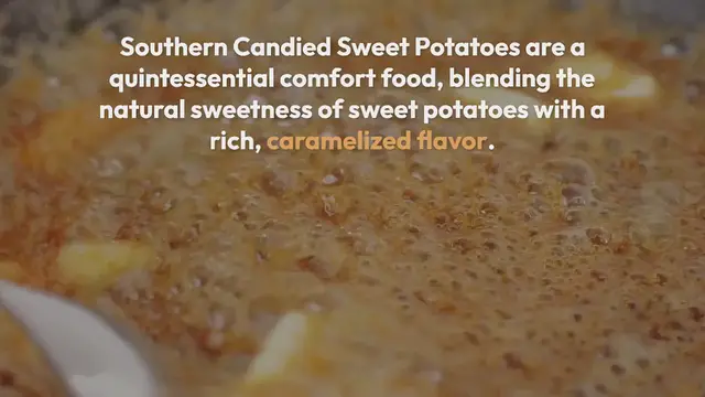 'Video thumbnail for Candied Sweet Potatoes'