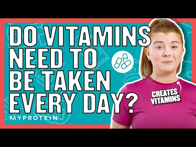 'Video thumbnail for What Are The Benefits Of Consistently Taking Vitamins? | Nutritionist Explains... | Myprotein'
