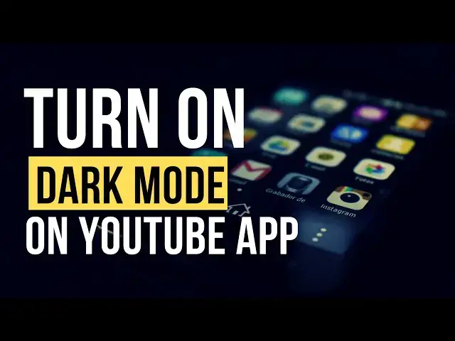 'Video thumbnail for How to Enable Dark Mode on YouTube App on a Phone (Step-by-Step Tutorial)'
