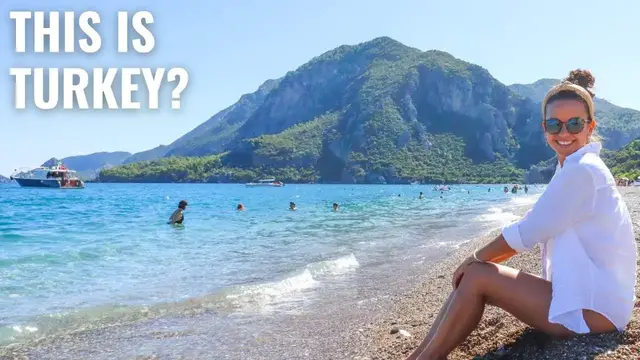 'Video thumbnail for PERFECT Day Trip From KAS Turkey 馃嚬馃嚪 // Exploring Cirali Beach & Olympos // Turkey's AMAZING Beaches!'