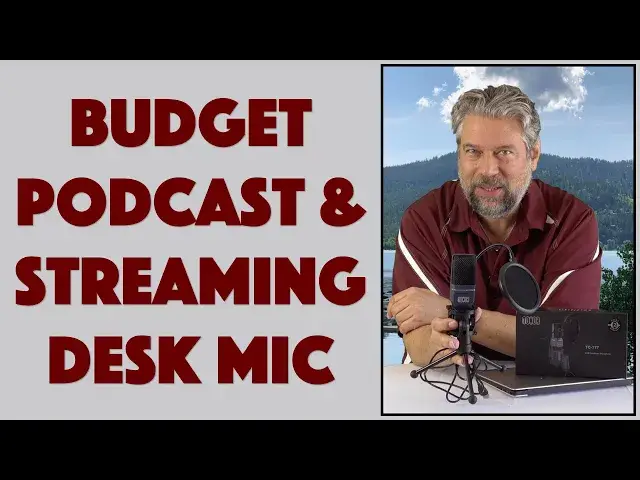 'Video thumbnail for Tonor PC Condenser Microphone TC-777 - DEMO & REVIEW'