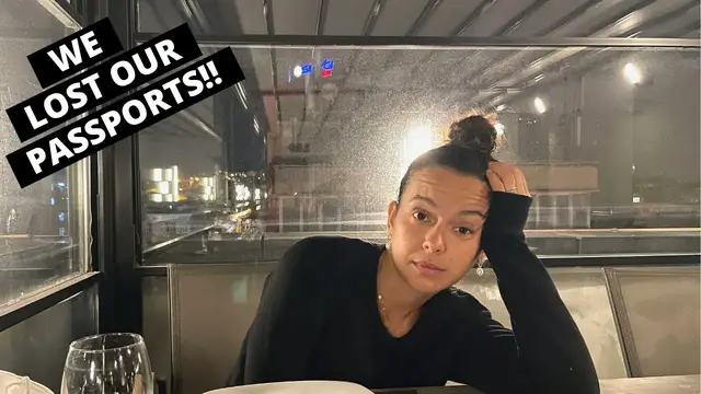 'Video thumbnail for THE ONE WHERE WE LOST OUR PASSPORTS!'