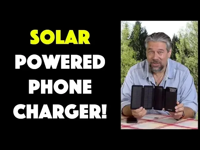 'Video thumbnail for MyCharge PowerFold 8000 Solar Charger - Review'