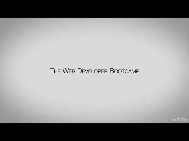 'Video thumbnail for The Web Developer Bootcamp - Syllabus Walkthrough'