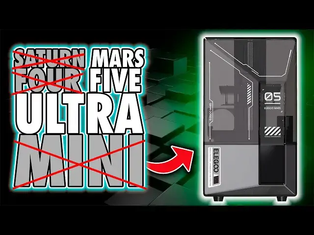 'Video thumbnail for Elegoo Mars 5 Ultra Review - Honey, I Shrunk the Printer!!!'