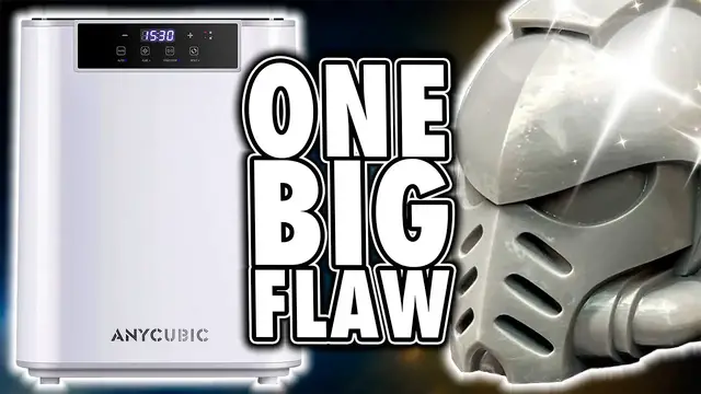 'Video thumbnail for Anycubic Wash & Cure Max Review - One Big Cleaner, One Big Issue'