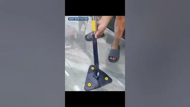 'Video thumbnail for Rotatable Adjustable Triangular Cleaning Mop | 🔗 Link is in Description | #cleaning #shorts'