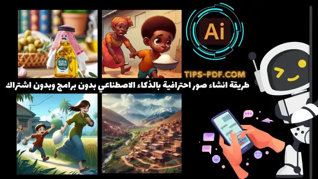 'Video thumbnail for طريقة انشاء صور احترافية بالذكاء الاصطناعي Ai Images بدون برامج وبدون اشتراك ⚡'