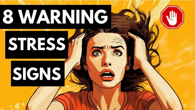 'Video thumbnail for 🚨 10 WARNING Signs You Are In Stress! 😰 Don't Miss'