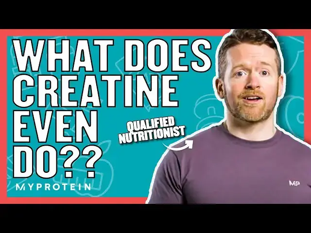 'Video thumbnail for What Does Creatine Do? | Nutritionist Explains... | Myprotein'