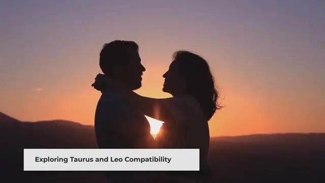 'Video thumbnail for Taurus and Leo Compatibility: Balancing Stability and Excitement'