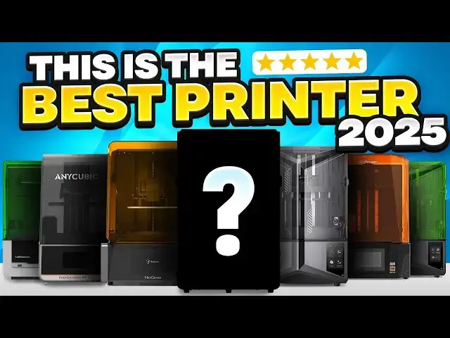 'Video thumbnail for The Best RESIN 3D Printers of 2025 - FOR MINIATURES AND MORE - ULTIMATE RESIN BUYERS GUIDE'