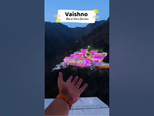 'Video thumbnail for Mata Vaishno Devi Yatra || Vaishno Devi Temple in Jammu Kashmir #vaishnodevi #vaishnodeviyatra'