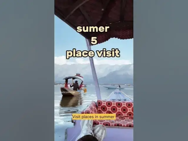 'Video thumbnail for Best Places to visit in summer in Hindi #shots #mustvisit #travel'
