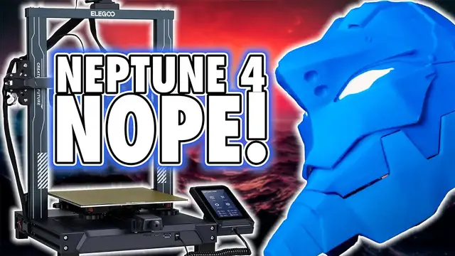 'Video thumbnail for Elegoo Neptune 4 & 4 Pro Review - A printer SO FAST it was rushed to market'